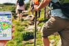 ALDIS Mobile App beim Wandern