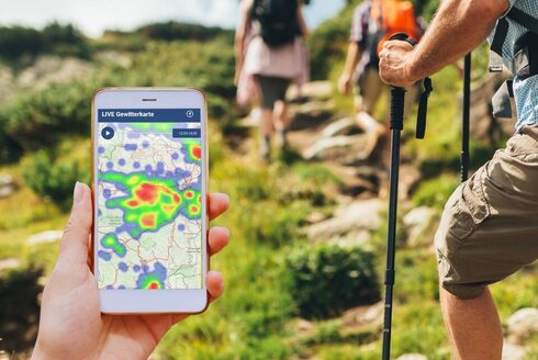 Per App optimal über die Gewitteraktivität informiert