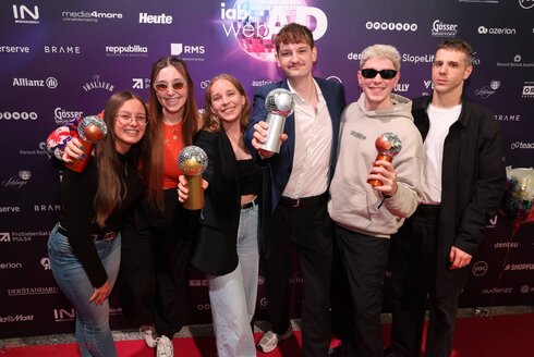 webAD Gala 2025 Gewinnerfoto