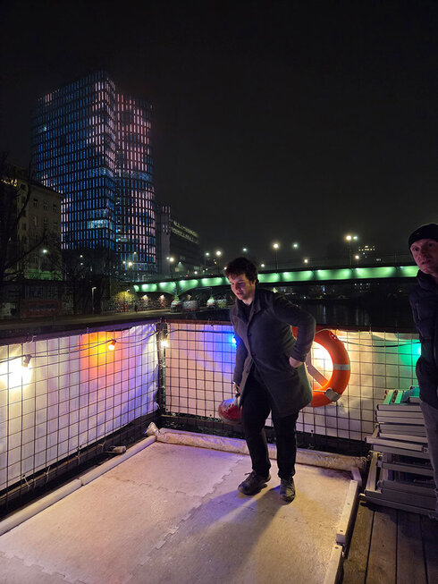 Weihnachtsfeier OVE Young Engineers 2025 Eisstockschießen