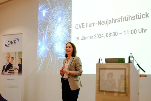 Michaela Leonhardt, OVE Fem-Vorsitzende