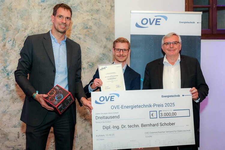 OVE Energietechnik Preis 2025 Bernhard Schober