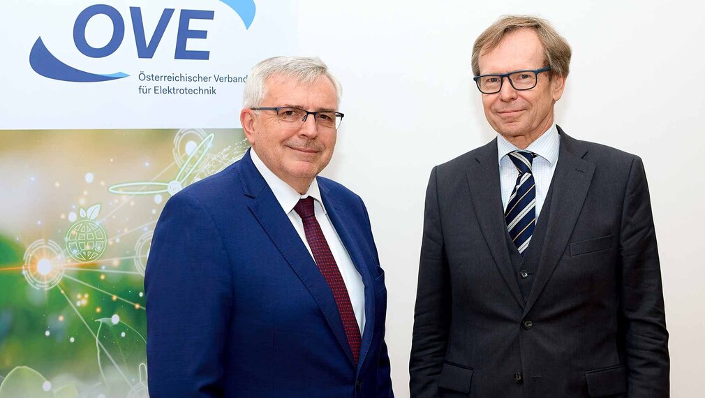 Gerhard Fida und Peter Reichel ©OVE/Schedl