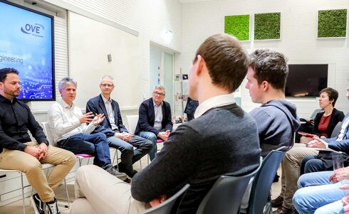 OVE Young Engineers Podiumsdiskussion zum European Chips Act