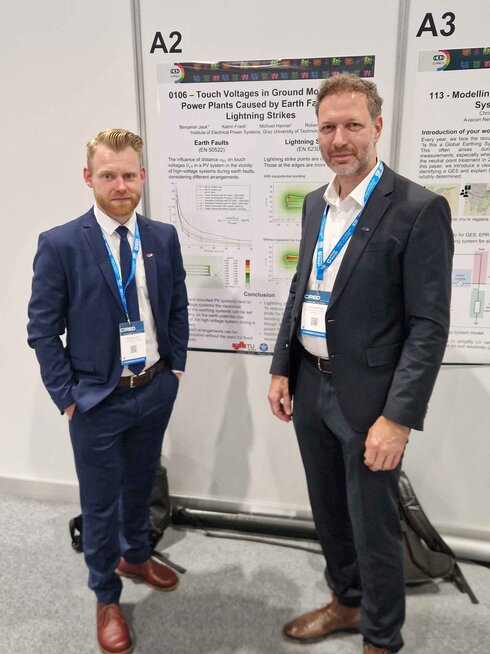 Posterpräsentation Benjamin Jauk (TU Graz)