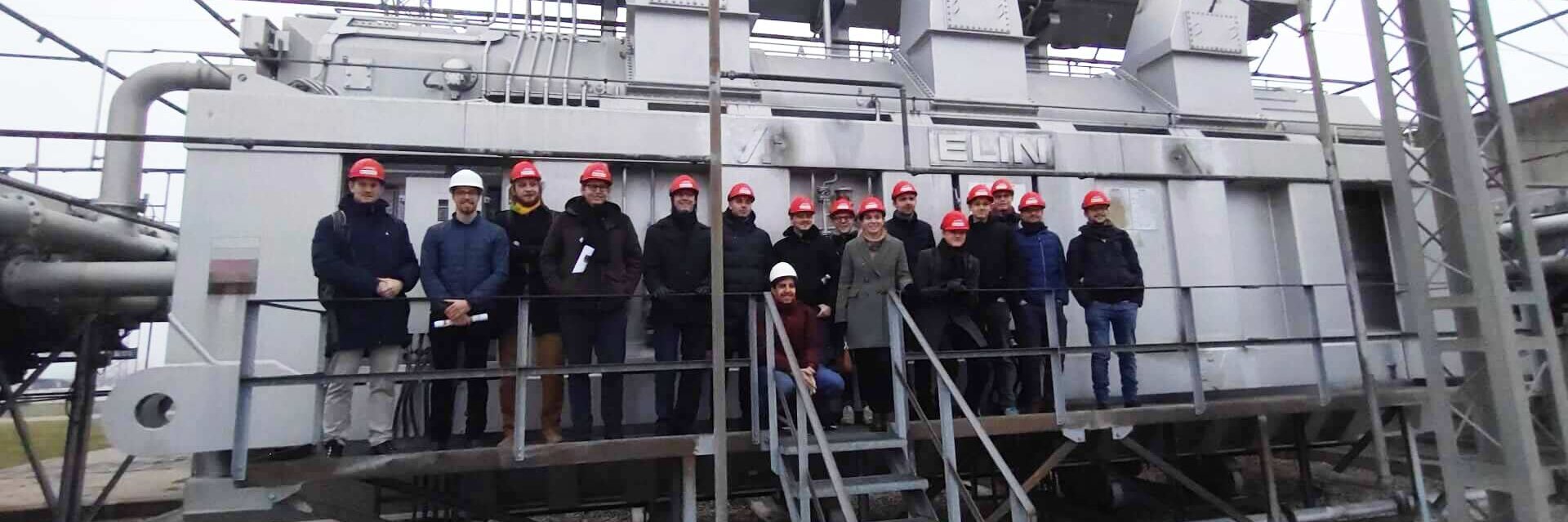 OVE Young Engineers Exkursion Umspannwerk Wien-Südost