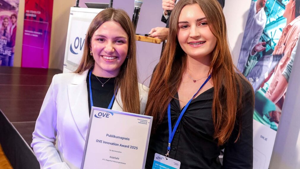 Gewinnerinnen Publikumspreis OVE Innovation Award