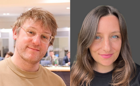 Porträtfotos Nathan Coyle und Astrid Holzinger