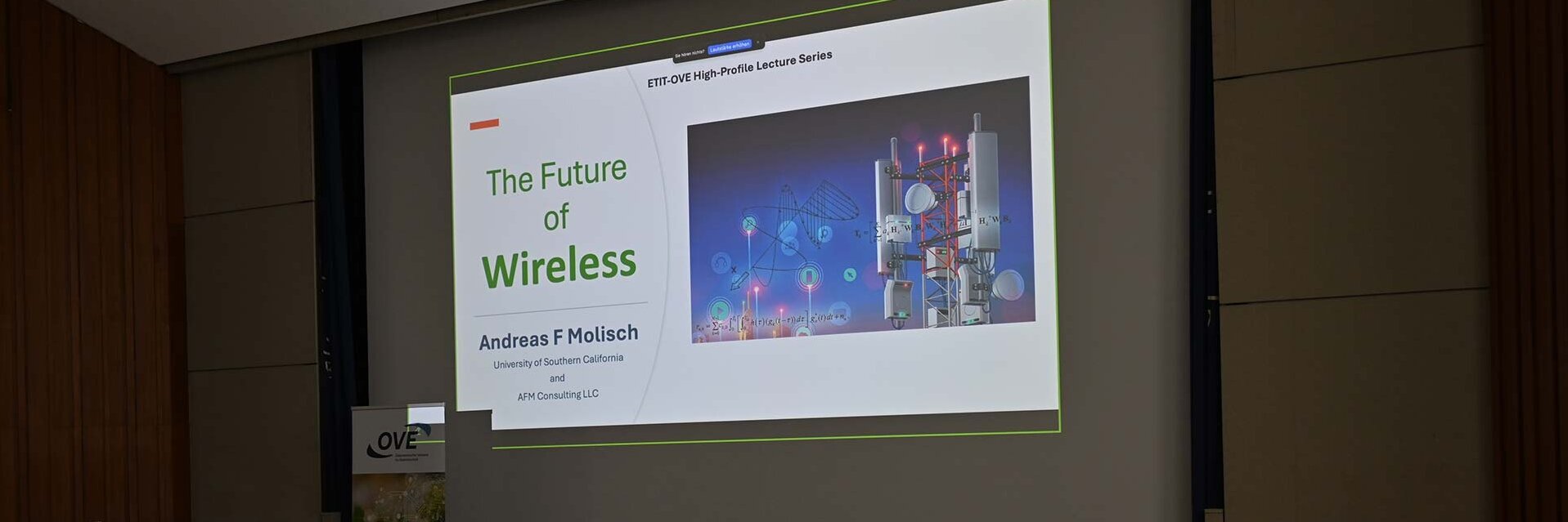 ETIT-OVE High-Profile Lecture The Future of Wireless