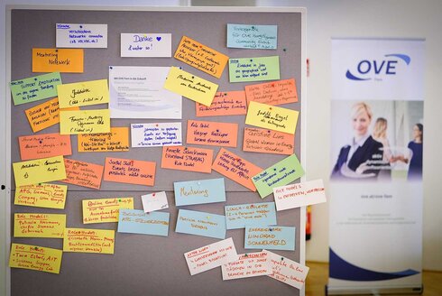 OVE Fem-Neujahrsfrühstück, Gruppenarbeit