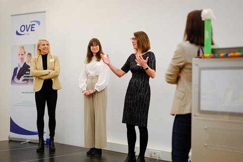 Ulrike Haslauer, Regina Kéri, Michaela Killian