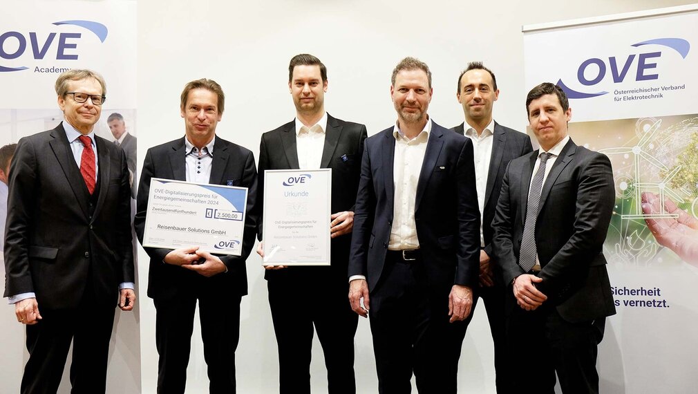 Preisverleihung OVE Digitalisierngspreis